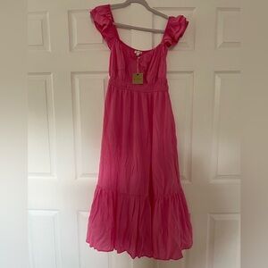 Blu Pepper Ruffle dress 💞